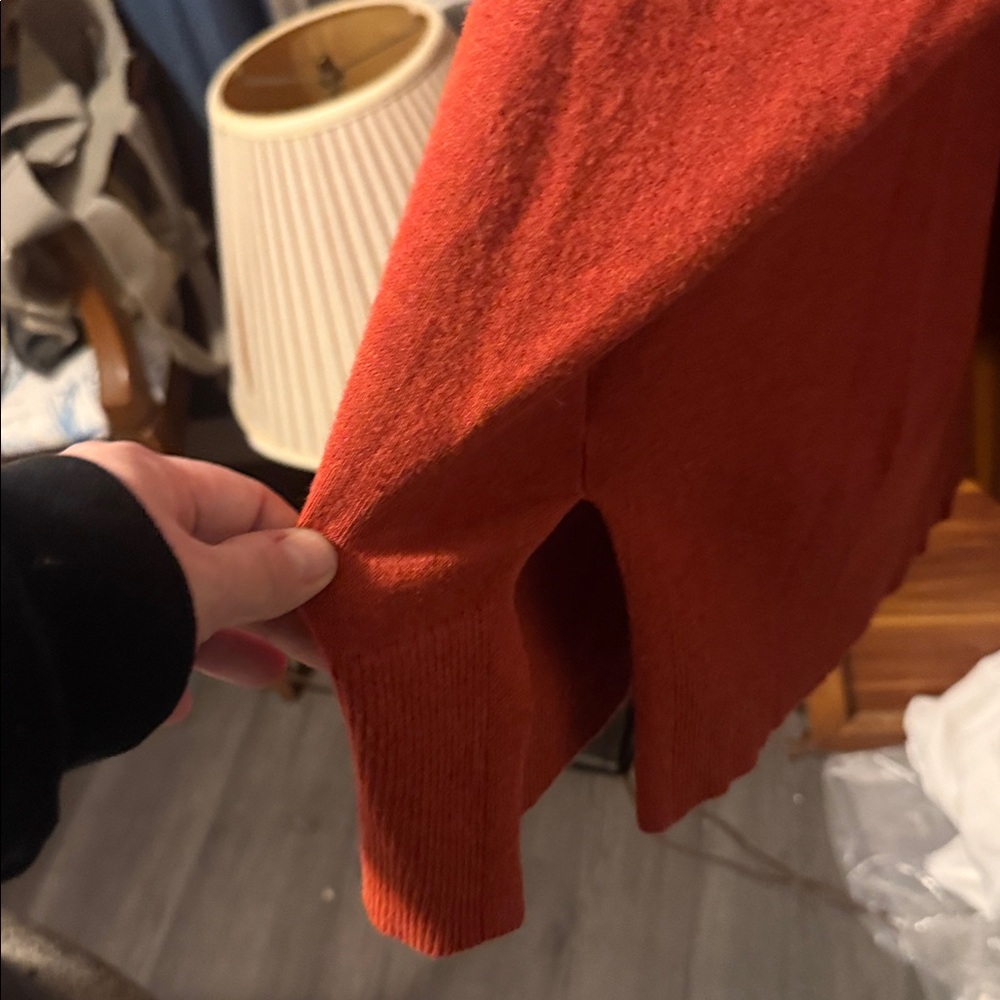 New Directions Rust Knit Top - Picture 4 of 4